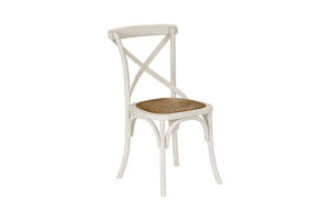 Photograph of Crossback Dining Chair White