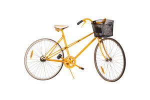 Photograph of Orange Bicycle