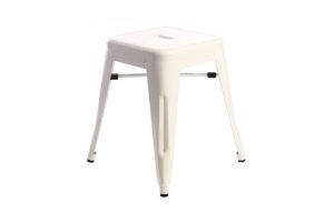 Photograph of Tolix Stool Low White