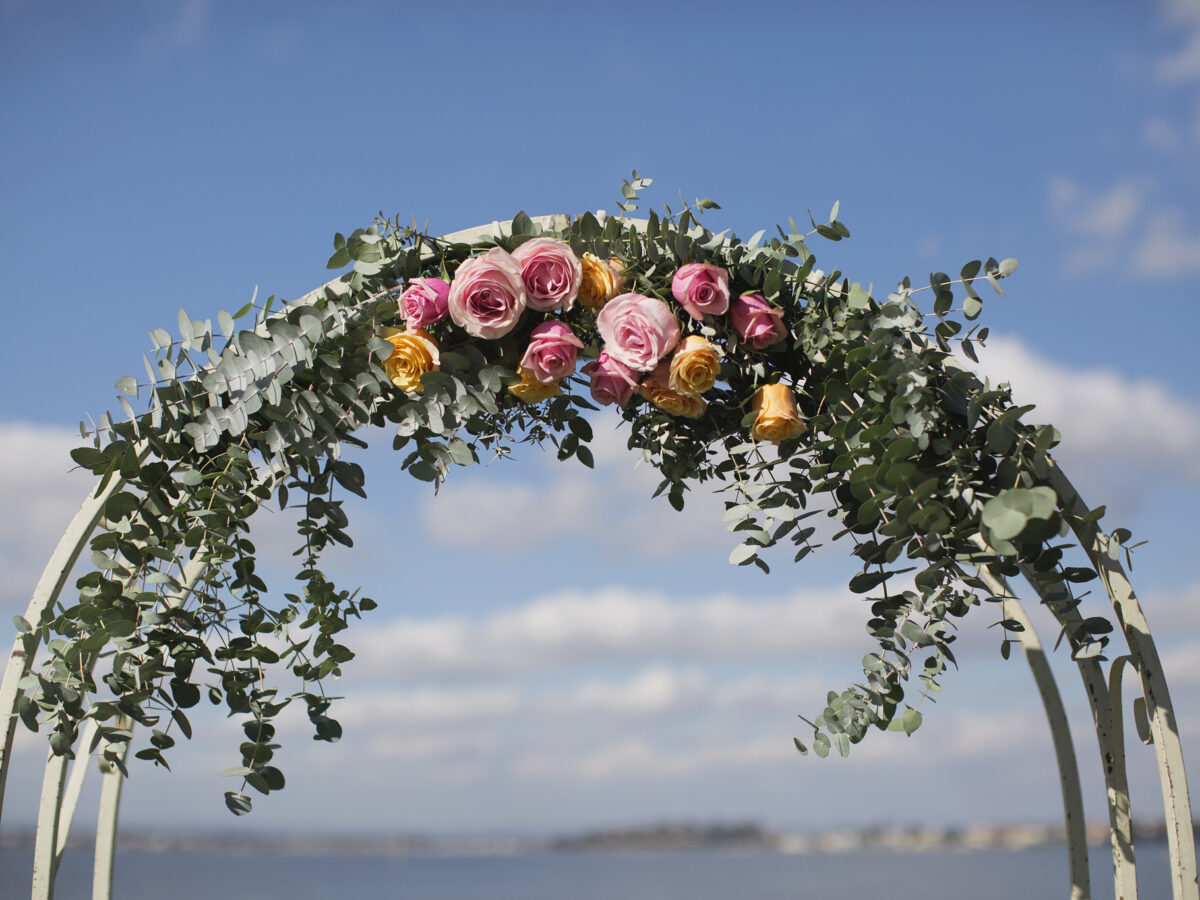 Vintage Arch with Custom Florals