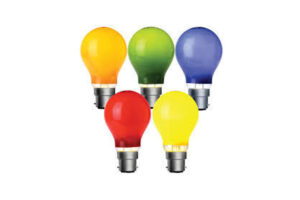 Photograph of Coloured Festoon Bulbs