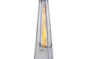 Photograph of Outdoor Pyramid Gas Heater &#8211; 2.2mH x 50cmW