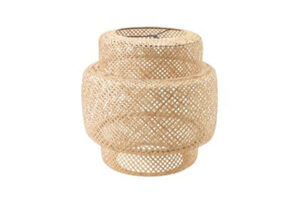 Photograph of Bamboo Woven Pendant Lamp Shade &#8211; 50cmW x 54cmH