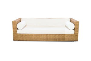 Photograph of Classic Rattan Lounge with arms