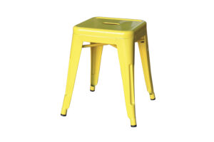Photograph of Tolix Stool Low Yellow