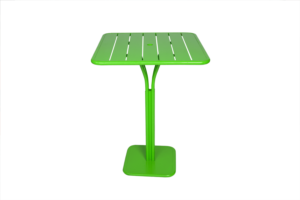 Photograph of Green High Bar Table- 80cmL x 69cmW  x 107cmH