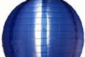 Photograph of Nylon Lantern - Dark Blue Medium