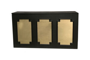 Photograph of Gold Mirror Inserts (for Black Wainscoting Bar)
