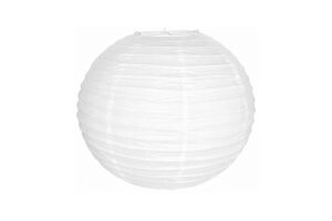 Photograph of White Paper Lantern - (not suitable for Festoon Lighting)