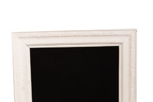 Photograph of Chalkboard in White Frame