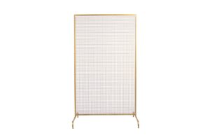 Photograph of Gold Wire Mesh Backdrop &#8211; 1.2mW x 2.1mH