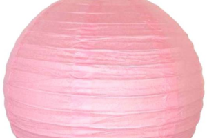 Photograph of Pink Paper Lantern